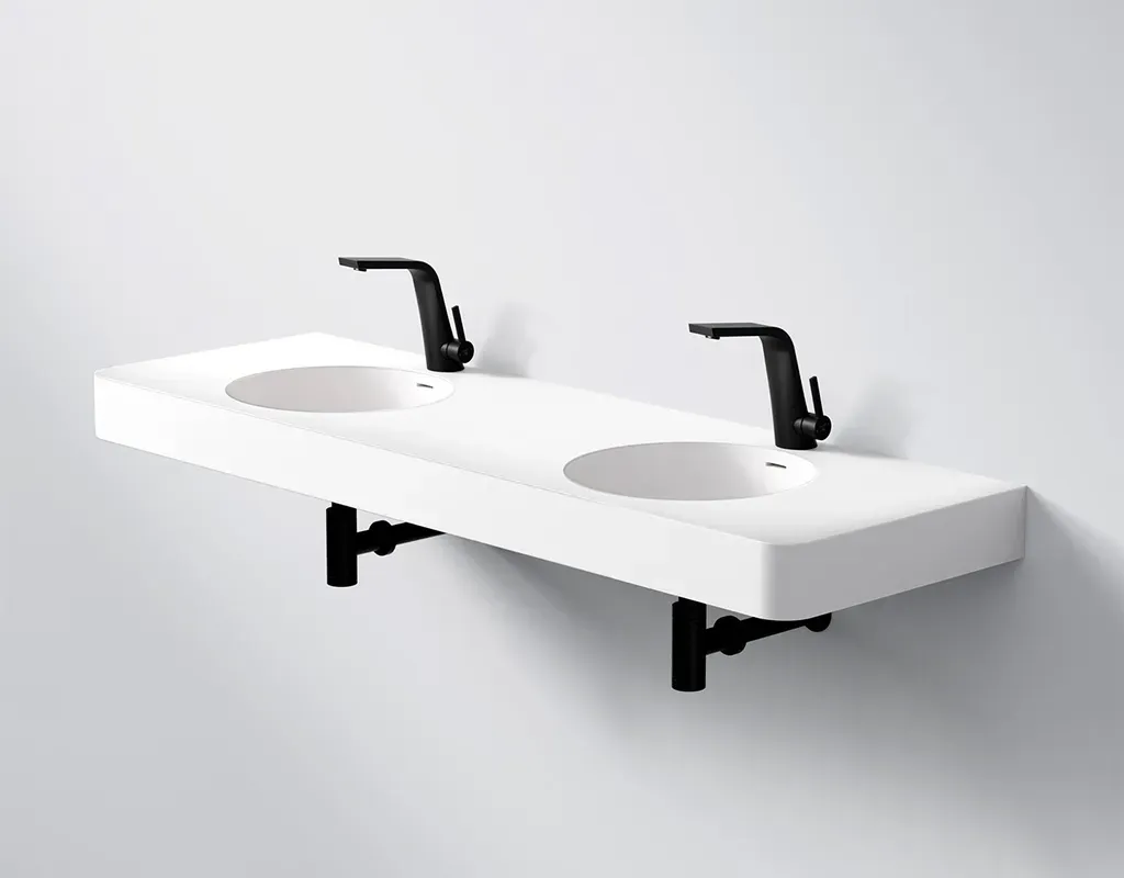 Jak dobrać baterię do umywalki podwójnej