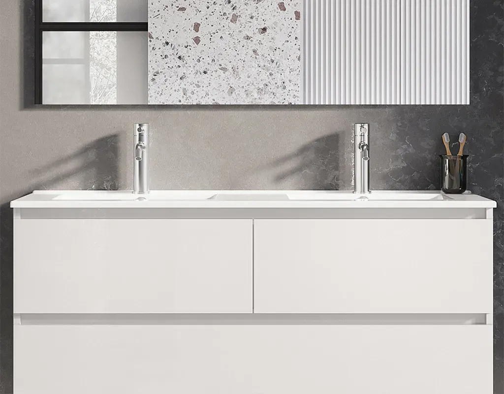 baterie do umywalek podwójnych