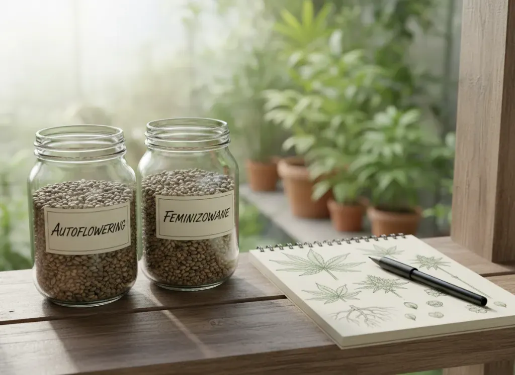 Autoflowering a feminizowane