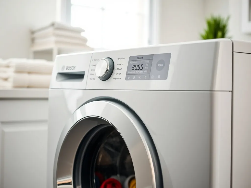 Pralka Bosch: co oznacza błąd E18 i jak go naprawić?