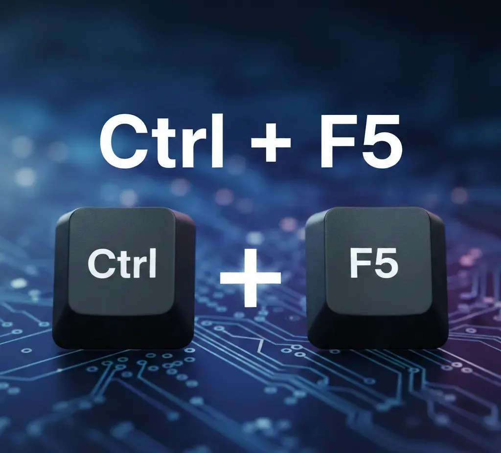 skrót ctrl f5